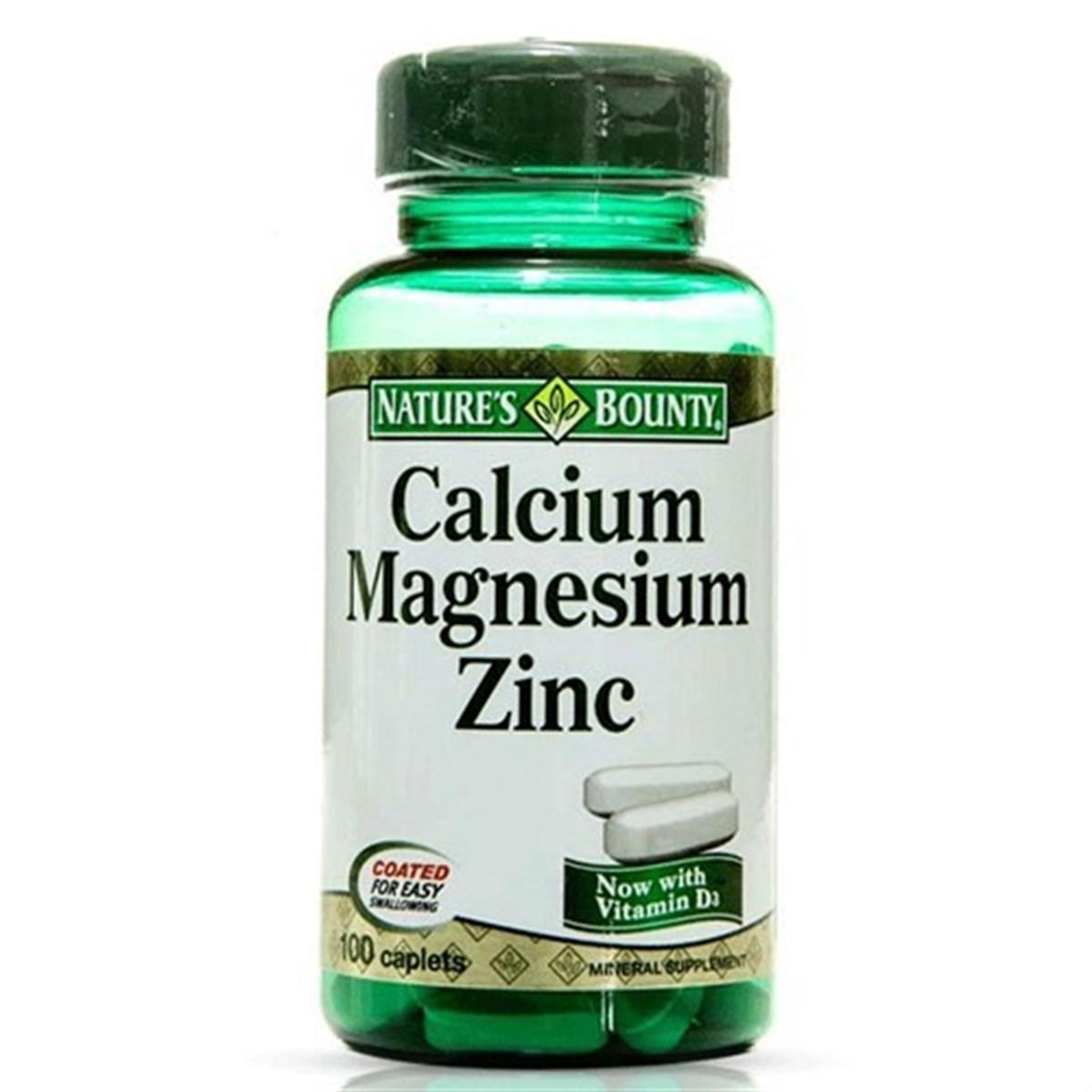 Calcium Magnesium Zinc 100 Kaplet