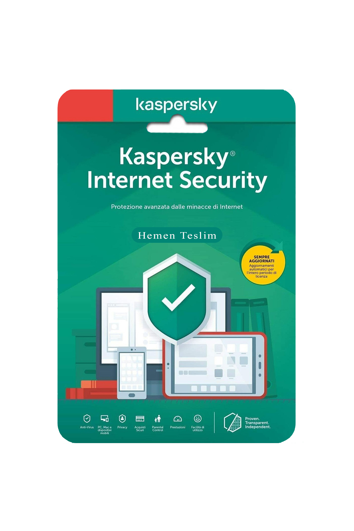 Kaspersky İnternet Security 1 Cihaz 1 Yıl Dijital Lisans Anahtarı