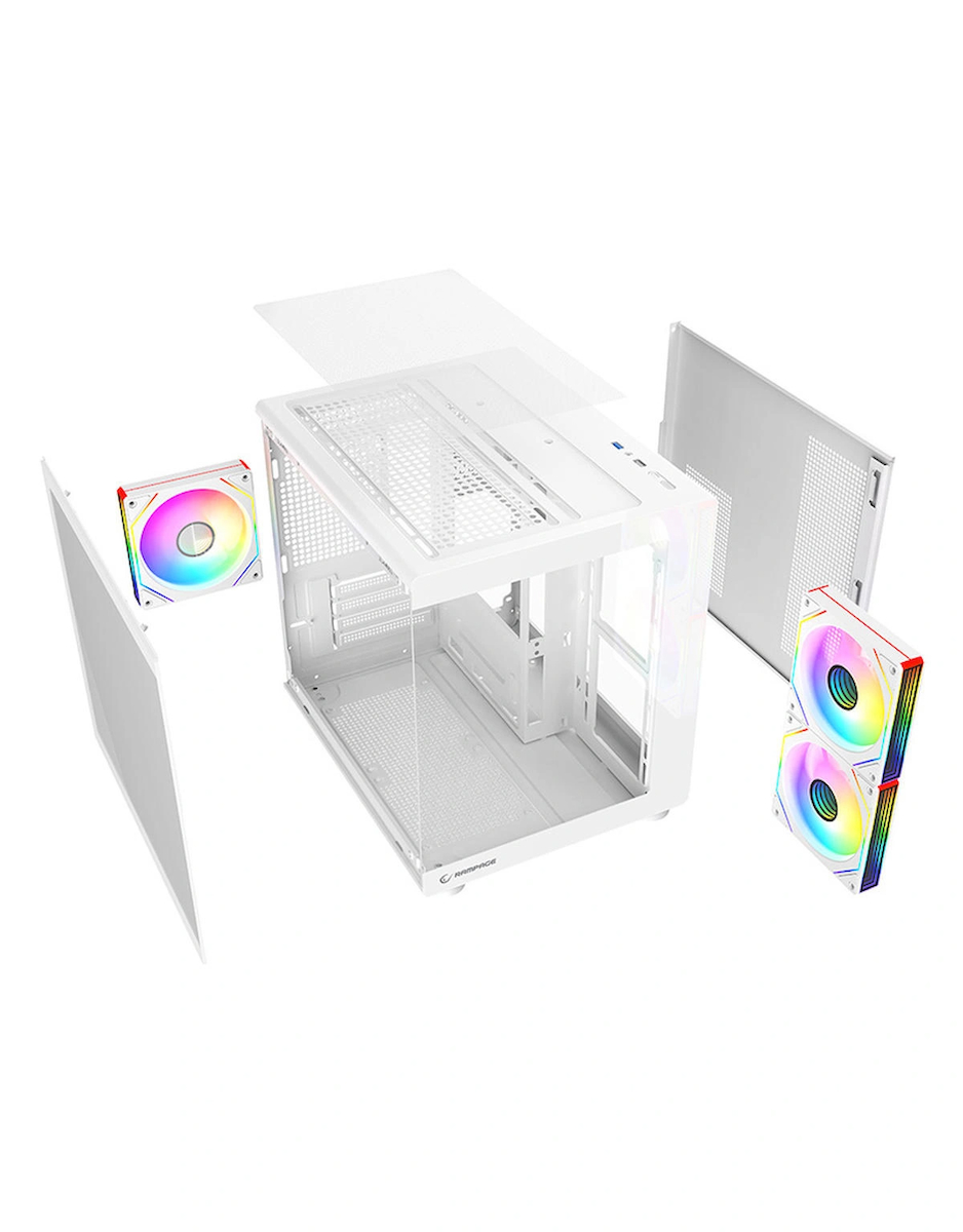 Zeiron Mini X32 AMD Ryzen 5 7500F-MSI A620M-B/ Geforce Rtx 5060 X2 Ice/1TB M.2/16GB DDR5 Beyaz-Oem Oyuncu Paket