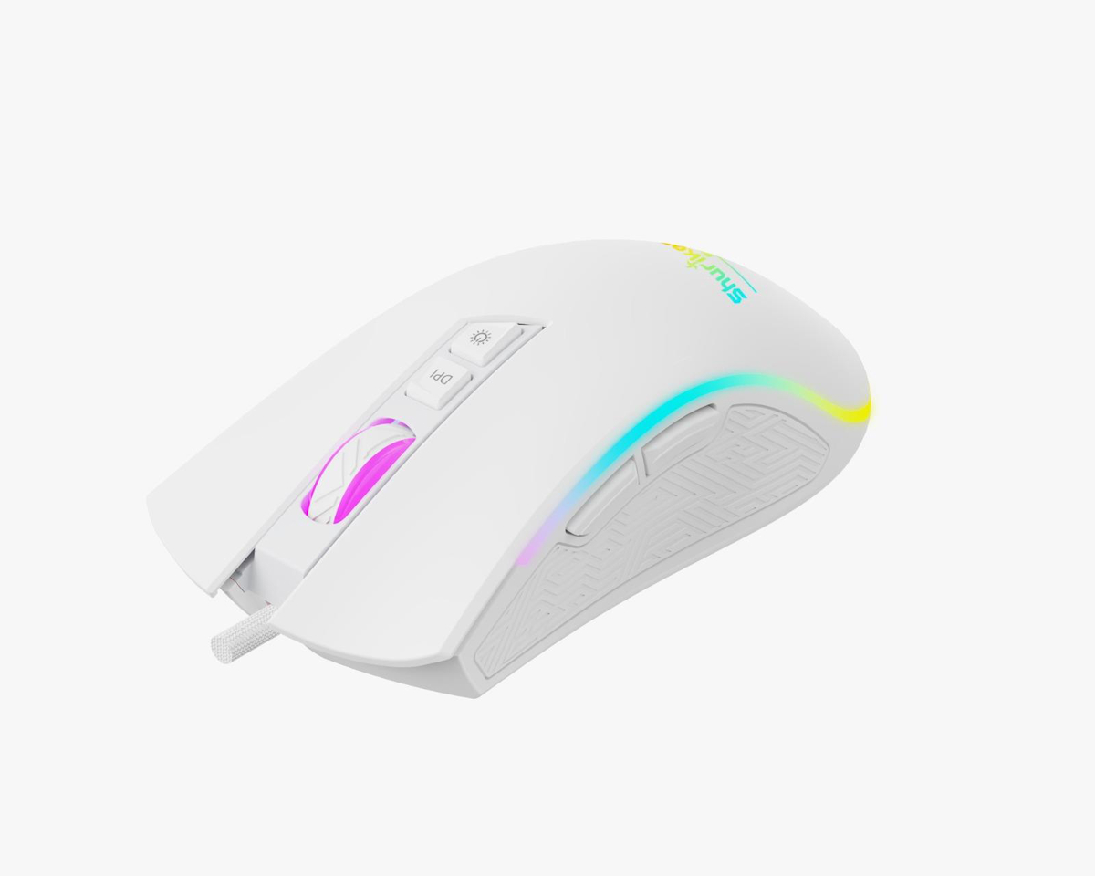 Shuriken ES7 FUMA RGB Gaming Makrolu Oyuncu Mouse – 4800DPI