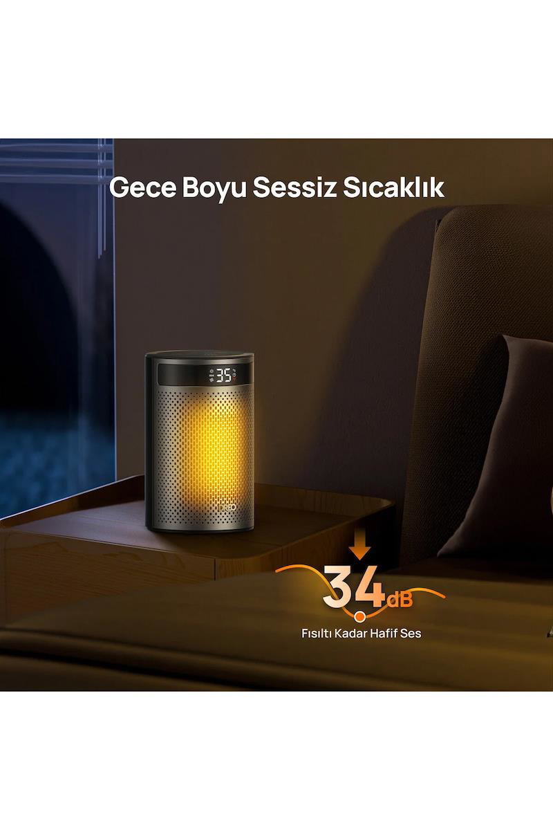 Dreo Seramik Isıtıcı 416 Siyah