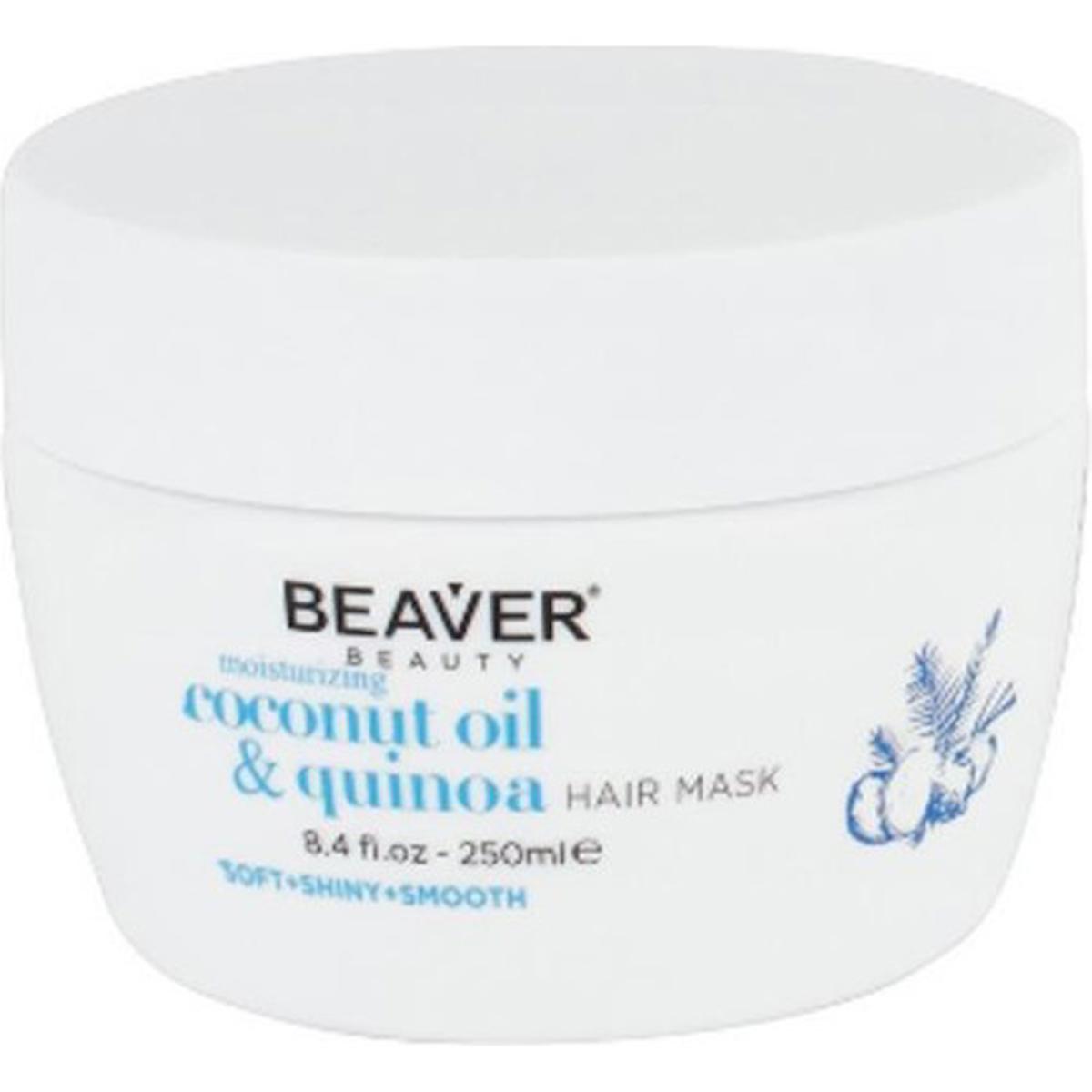 Beaver Coconut Oil Quinoa Moisturizing Hair Mask 250ML | Saç Bakım Maskesi