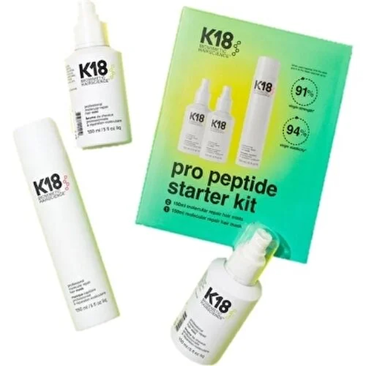 K18 Biomimetic Hairscience Pro Peptide Starter Kit