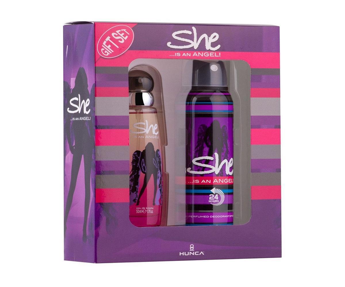 She Is An Angel Edt 50 Ml Kadın Parfüm + 150 Ml Deodorant Set