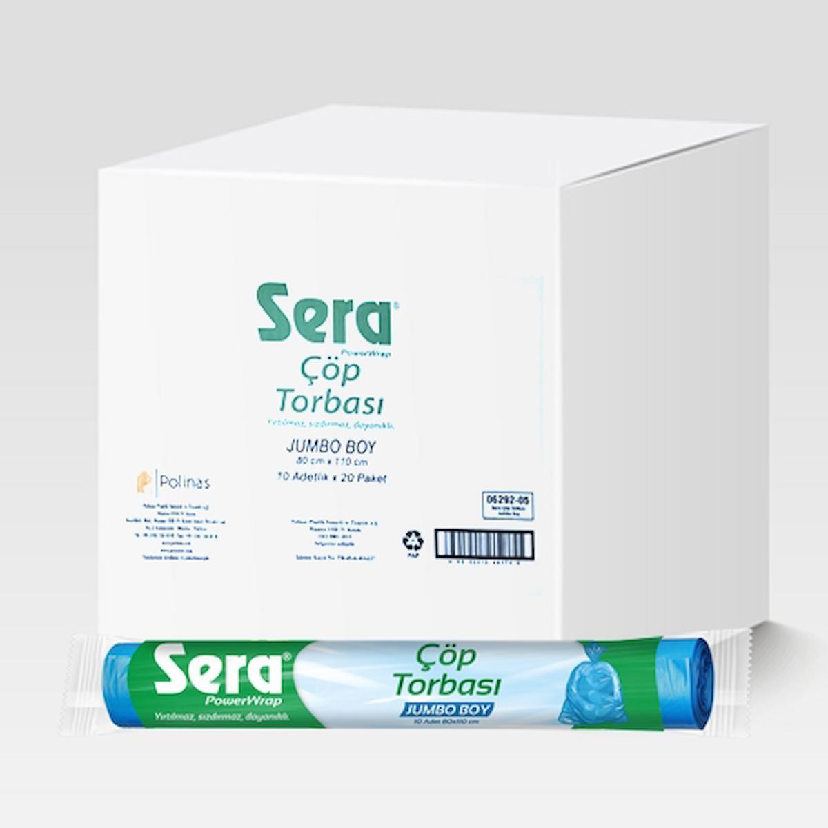 SERA ÇÖP POŞETİ JUMBO 80X110 20 ADET