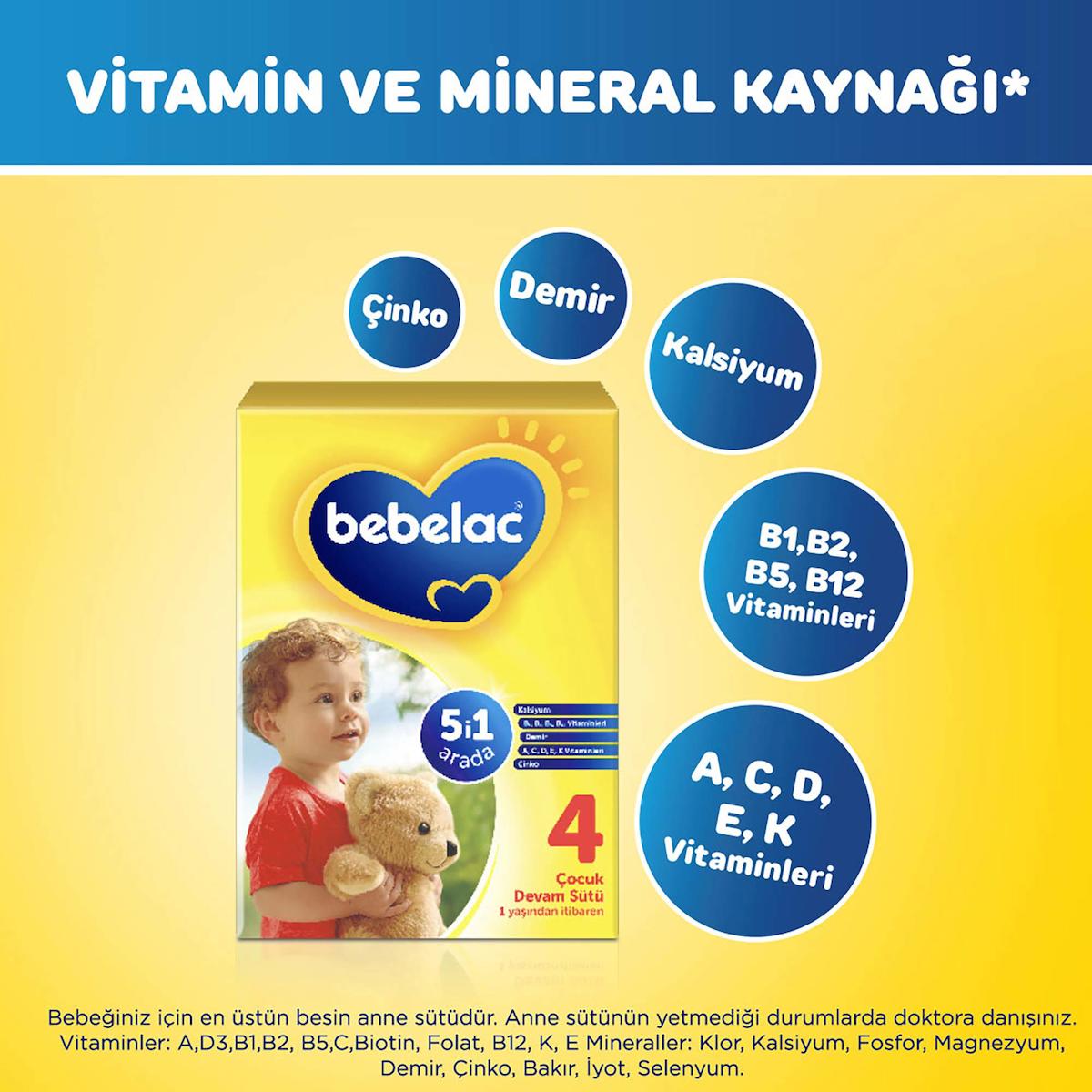 Bebelac 4 Çocuk 800 Gram