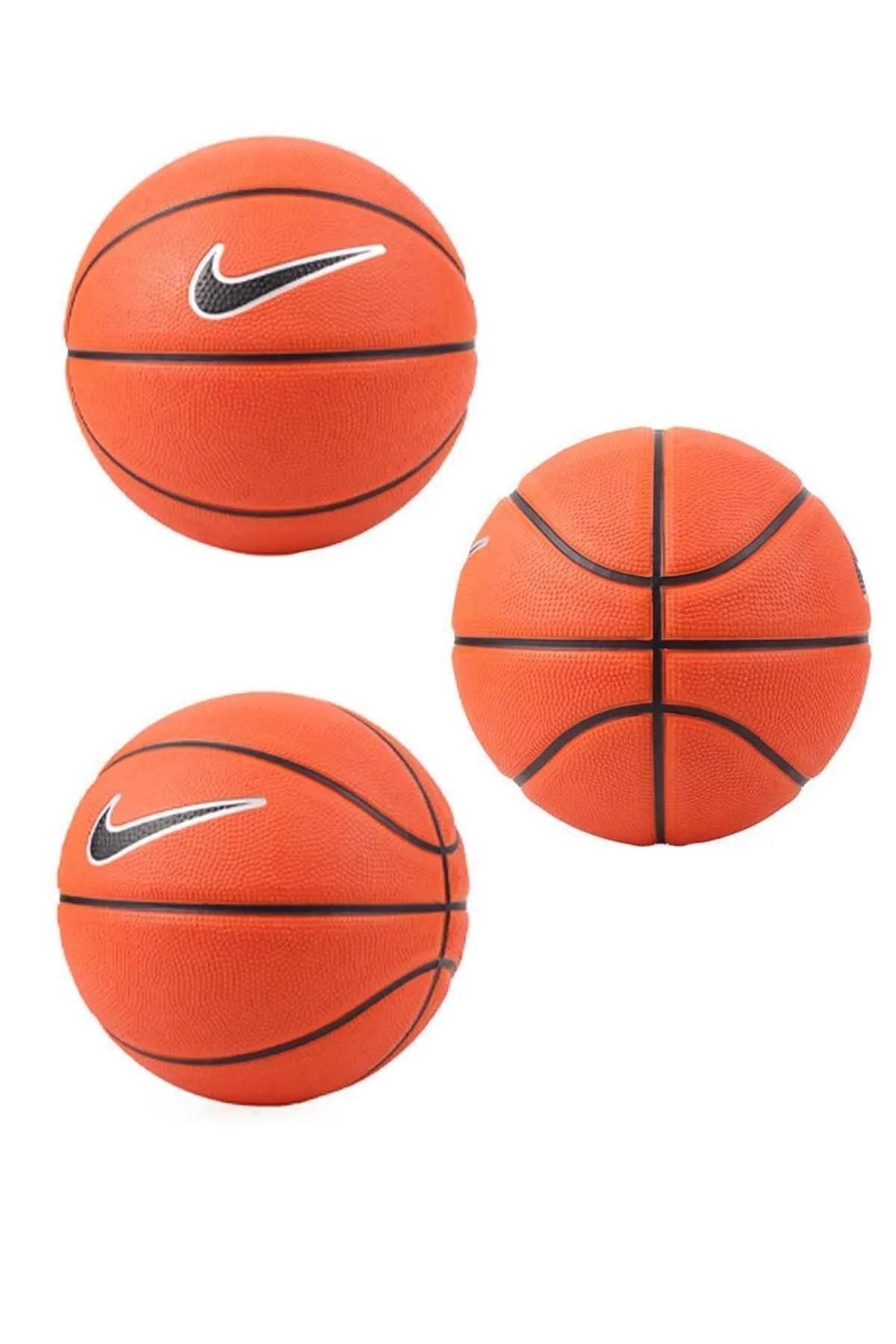 Nike Skills Basketball 3 numara Çocuk Outdoor Basketbol Topu Kahverengi