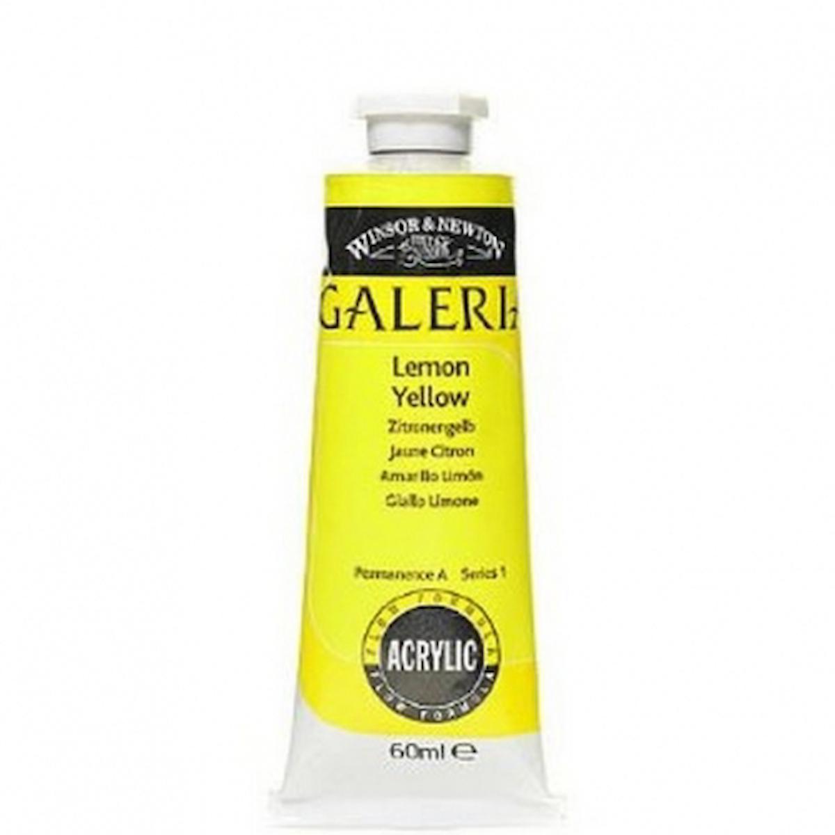 WINSOR & NEWTON AKRİLİK BOYA LEMON YELLOW HUE 346