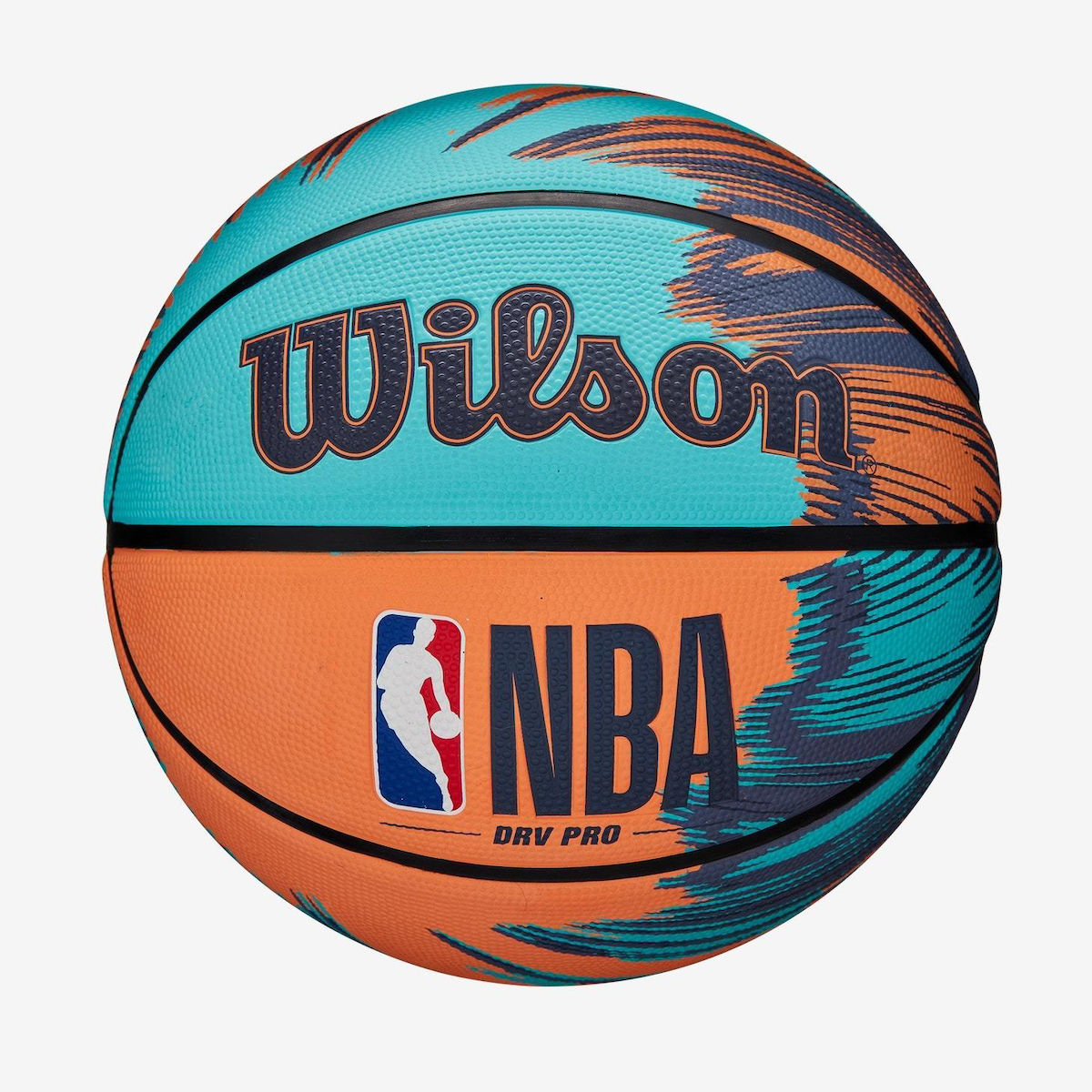 Wilson Basketbol Topu NBA DRV PRO Streak Blue/Orange Size:7 WZ3012501XB7