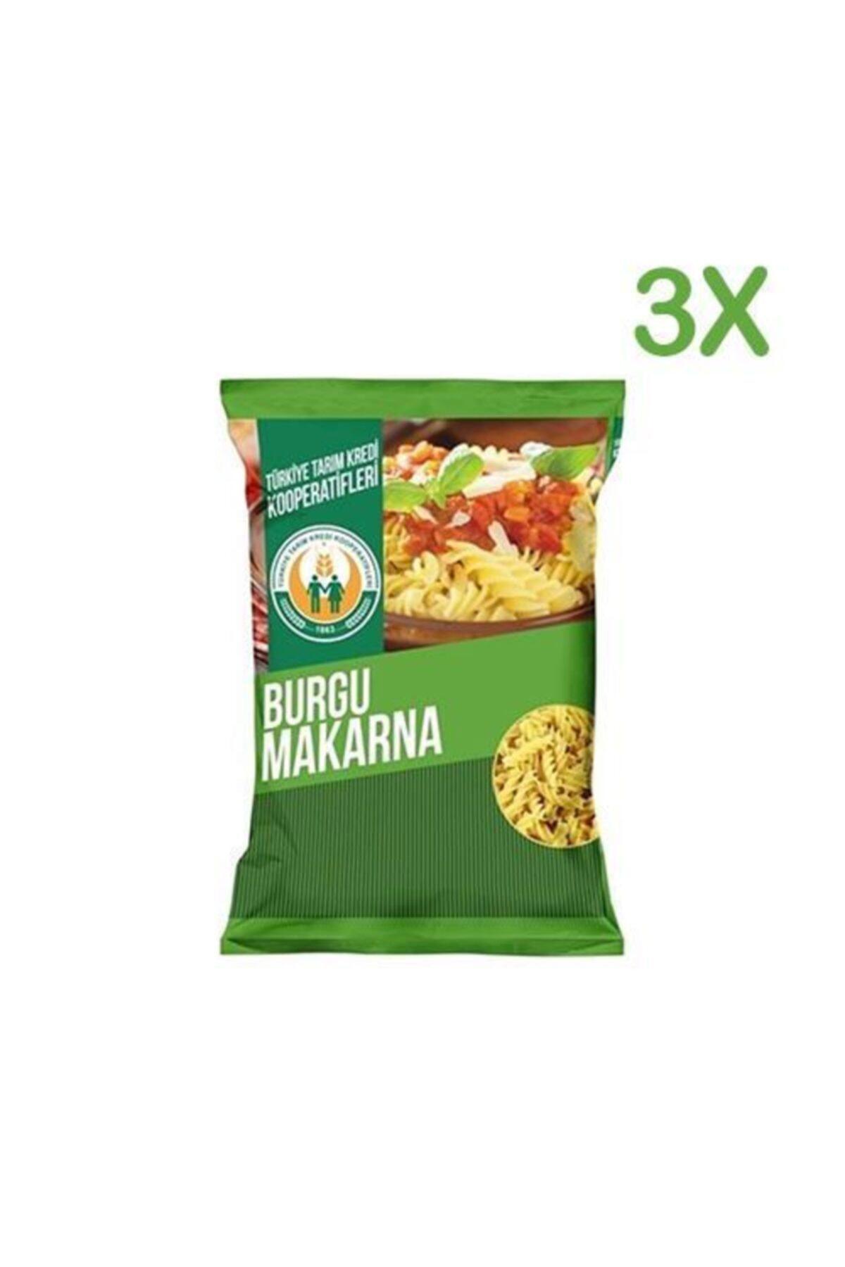 Tarım Kredi Burgu Makarna - 500 Gr X 3 Adet