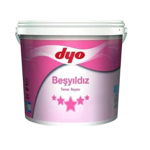 Dyo Beşyıldız Tavan Boyası 10 Kg