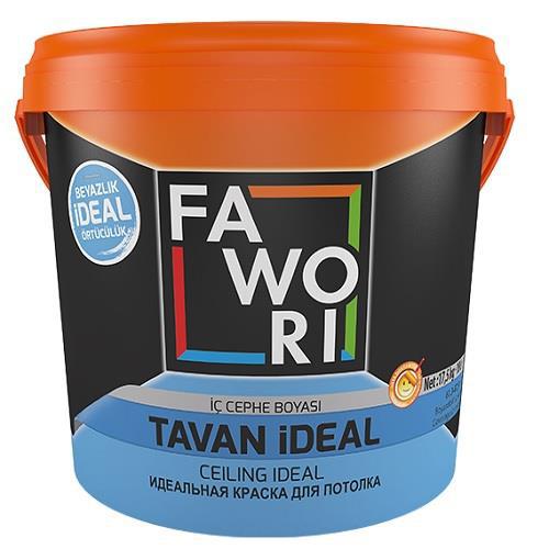 Fawori İdeal Tavan Boyası 10 Kg Beyaz