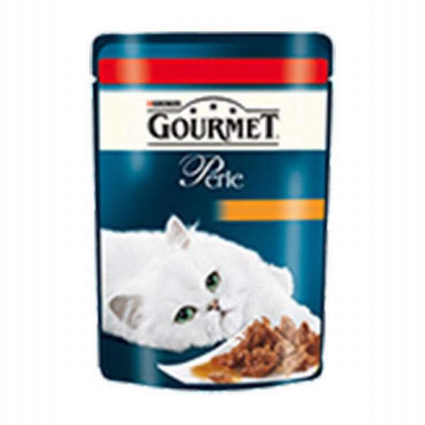 Gourmet Perle Izgara Sığır Etli Yetişkin Kedi Pouch 12x85 Gr 