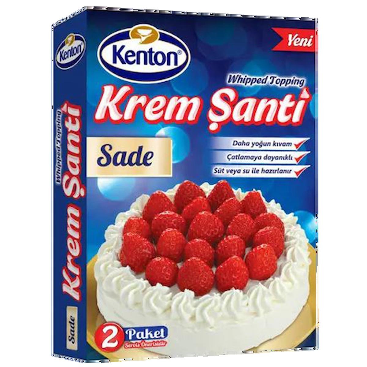 Kenton Krem Şanti Sade 150 Gr