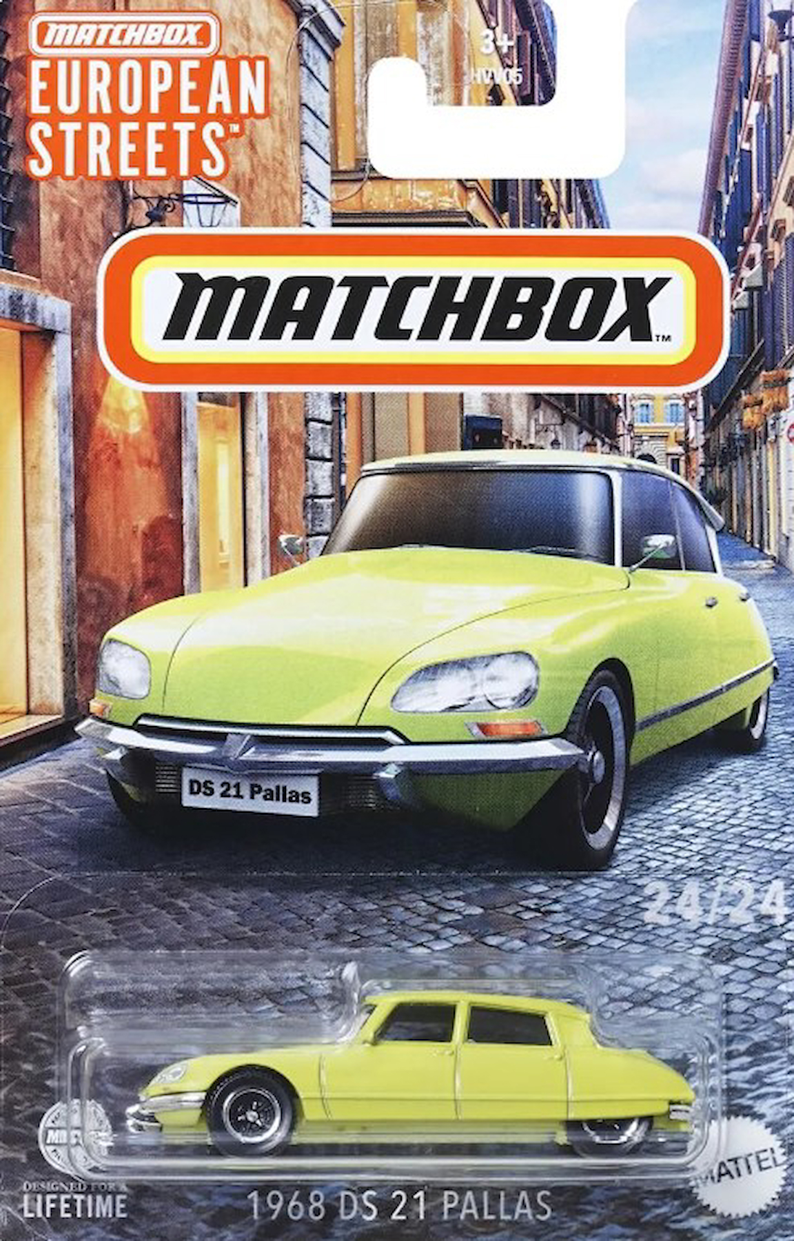 Matchbox European Streets 1968 DS 21 PALLAS - HVV41