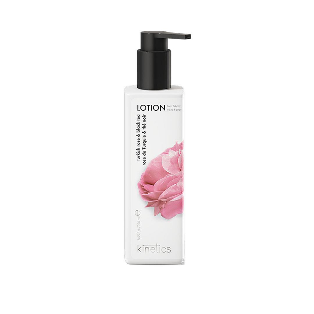 Kinetics Perfumed Lotion Turkish Rose & Black Tea 250ml