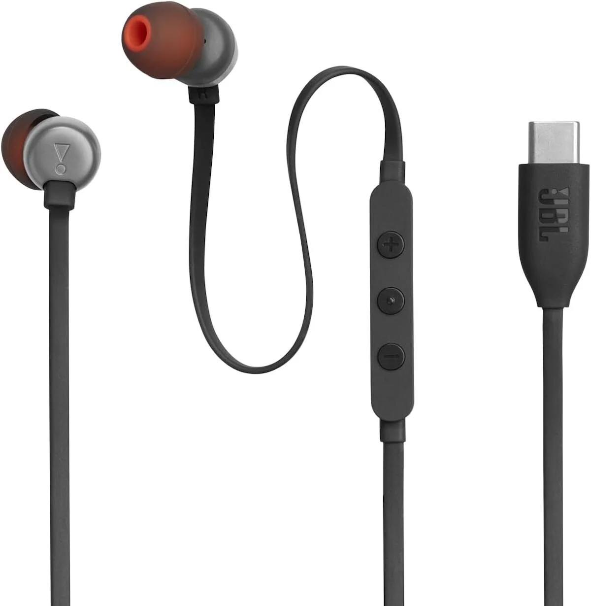 JBL Tune 310C, USB-C Kulakiçi Kulaklık – Siyah