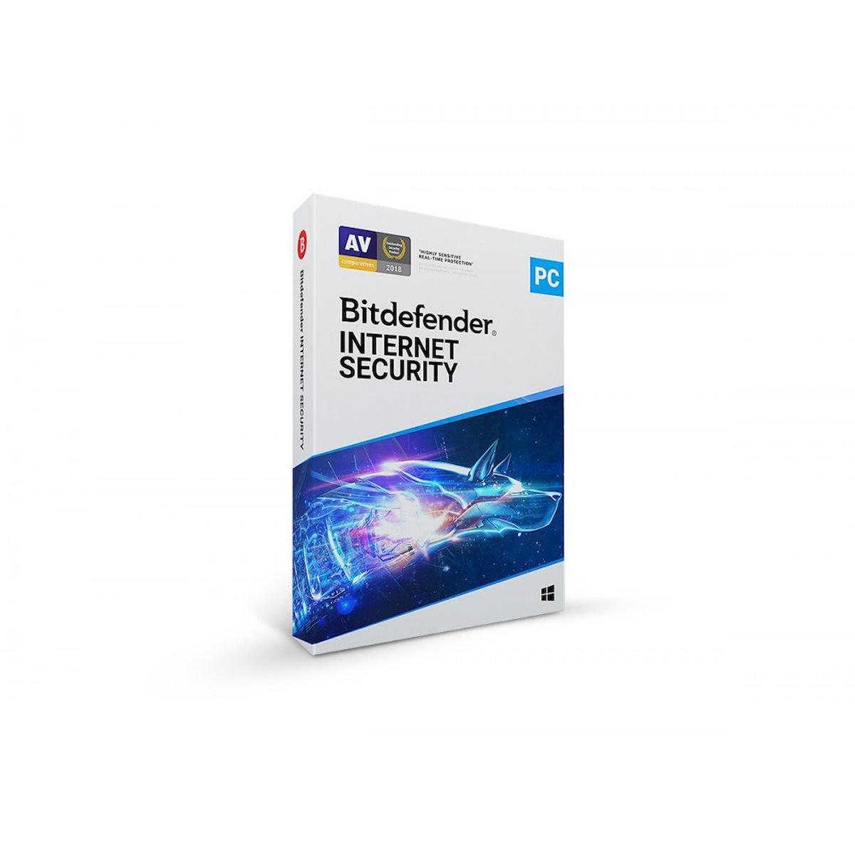 BITDEFENDER INTERNET SECURITY 1 KULLANICI 1 YIL KUTU