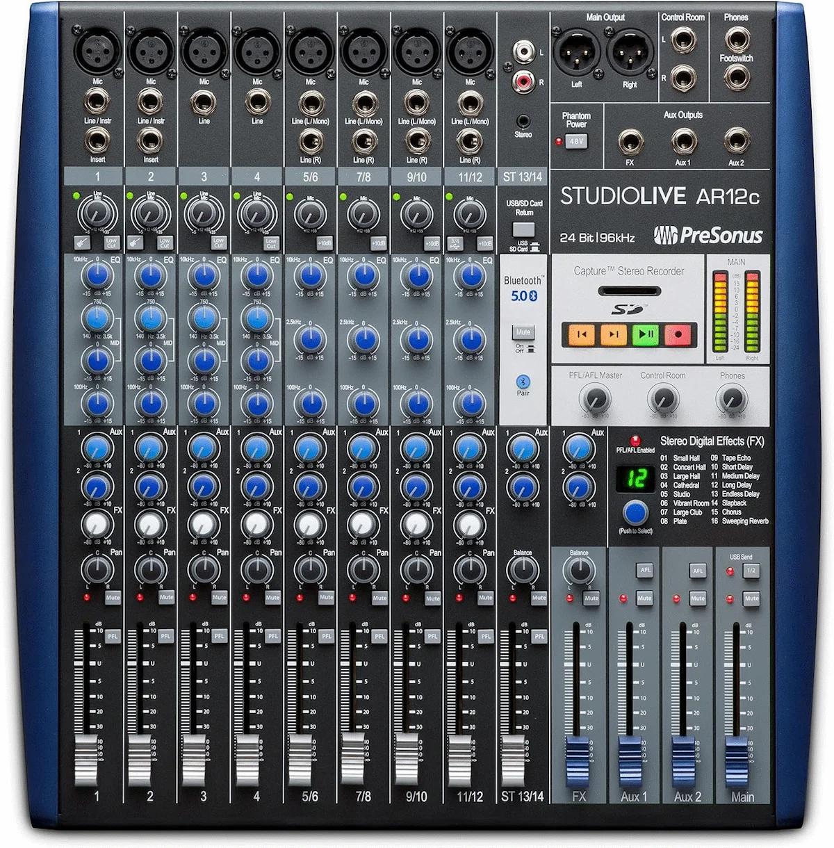 Presonus StudioLive AR12C USB Ses Mikseri TEŞHİR 