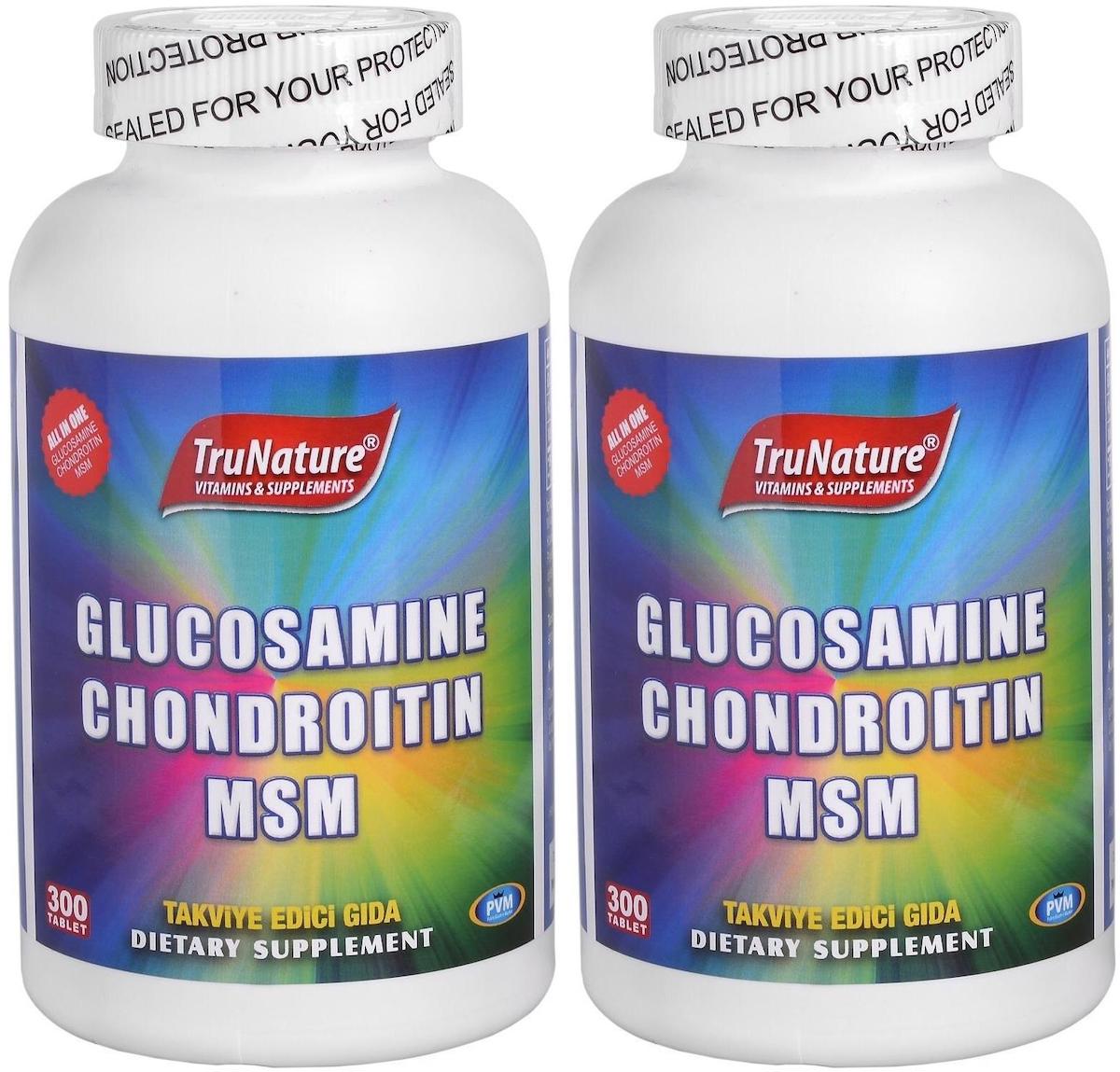 Trunature Glukozamin Kondroitin Msm 2x300 Tablet Glucosamine Chondroitin 