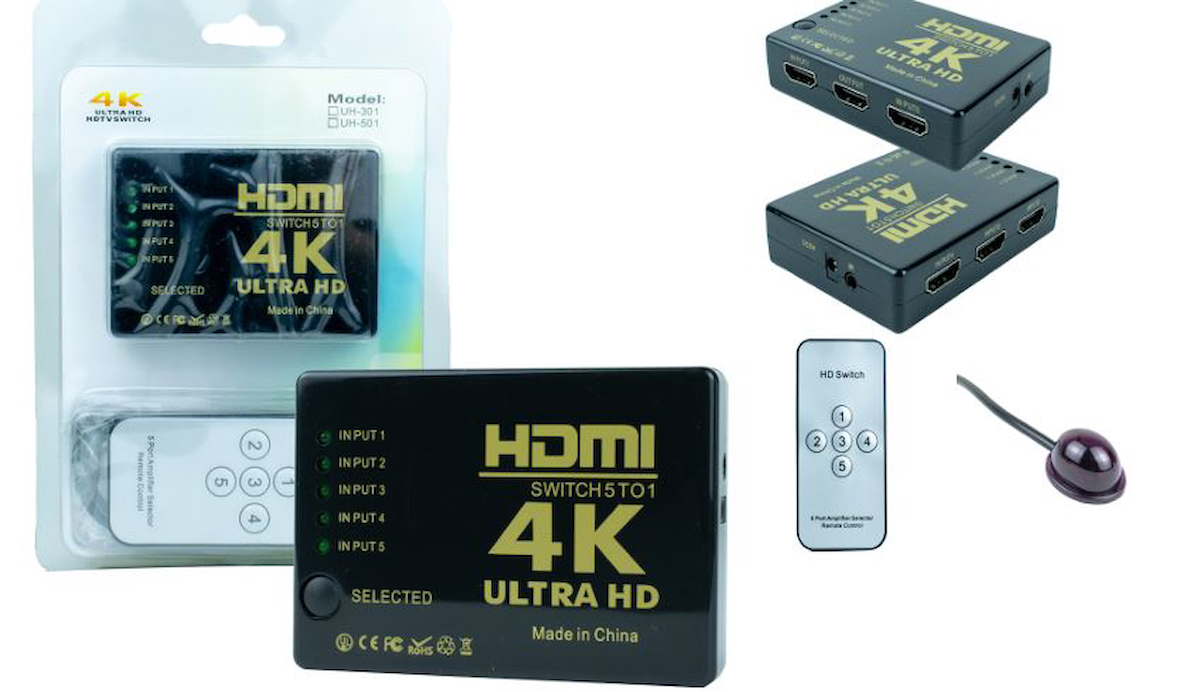 IRN HDMI SWİTCH 5 İN 1 OUT ;Class