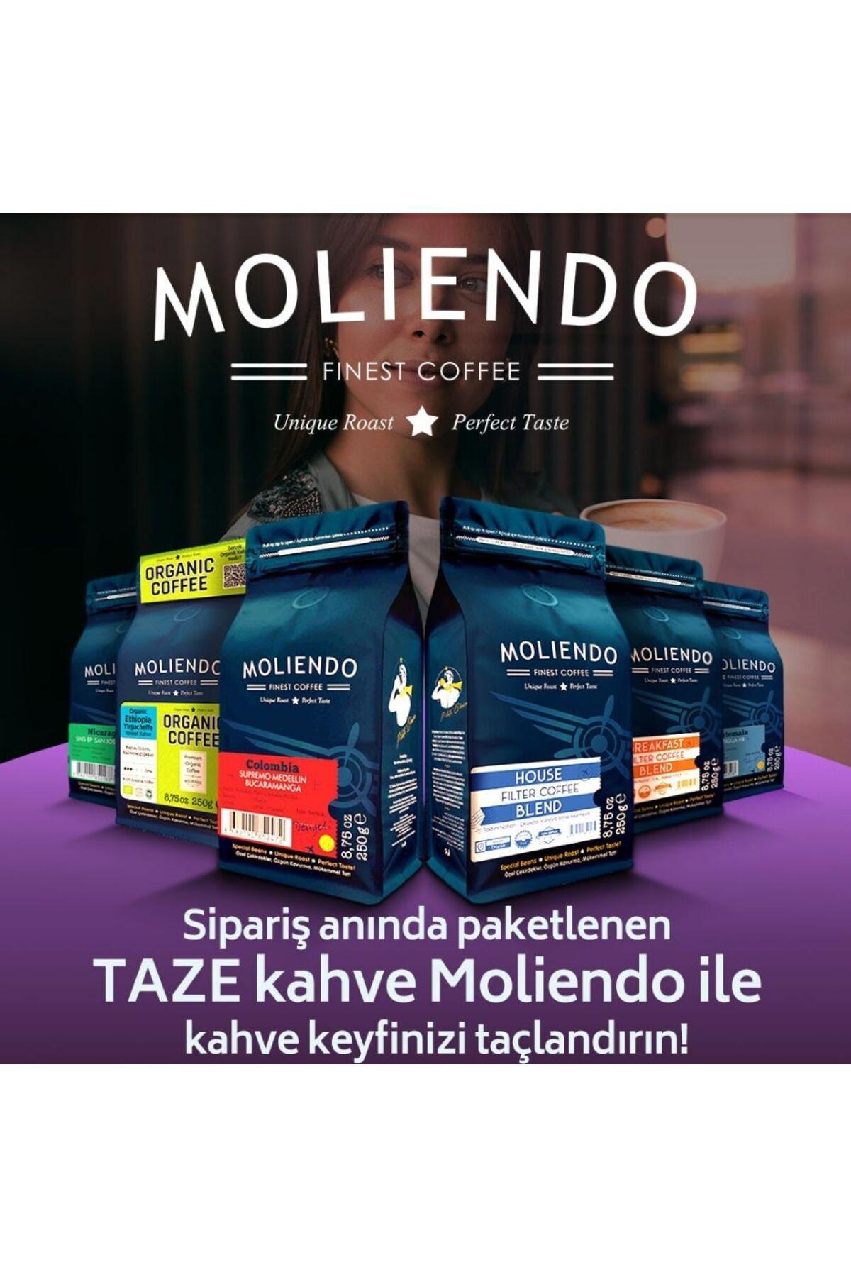 Moliendo Amalfi Espresso Blend (Çekirdek Kahve) 1000 gr