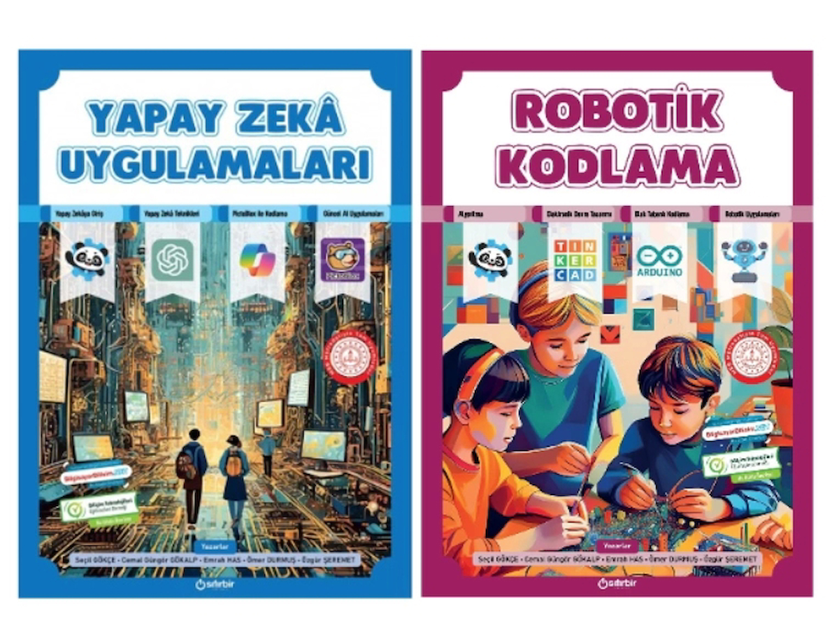 SIFIRBİR YAYINEVİ ORTAOKUL ÖĞRENCİLERİ YAPAY ZEKA UYGULAMALARI + ROBOTİK KODLAMA