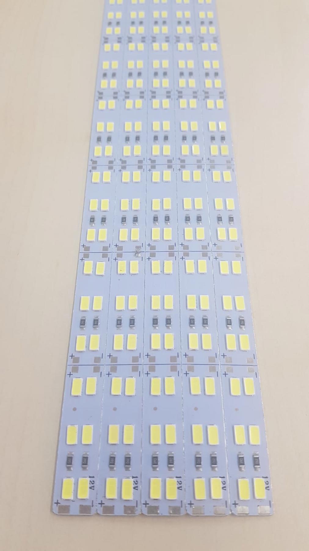 5’Lİ 5630 12V 100CM/144 LED ÇİFT SIRA İÇ MEKAN ÇUBUK LED GÜNIŞIĞI