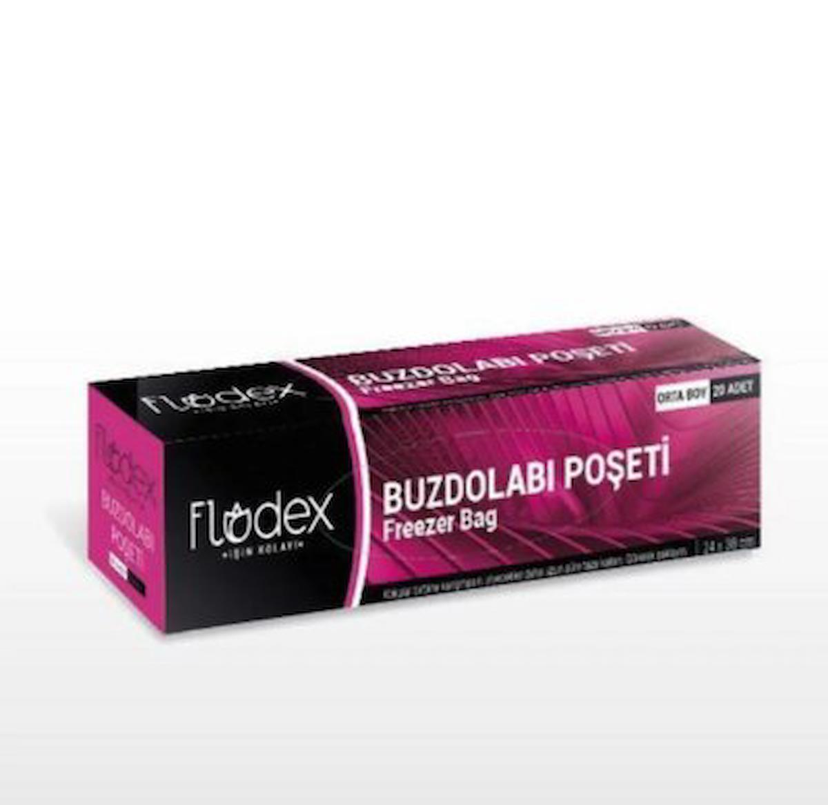 Flodex Buzdolabı Poşeti Orta Boy 20'li