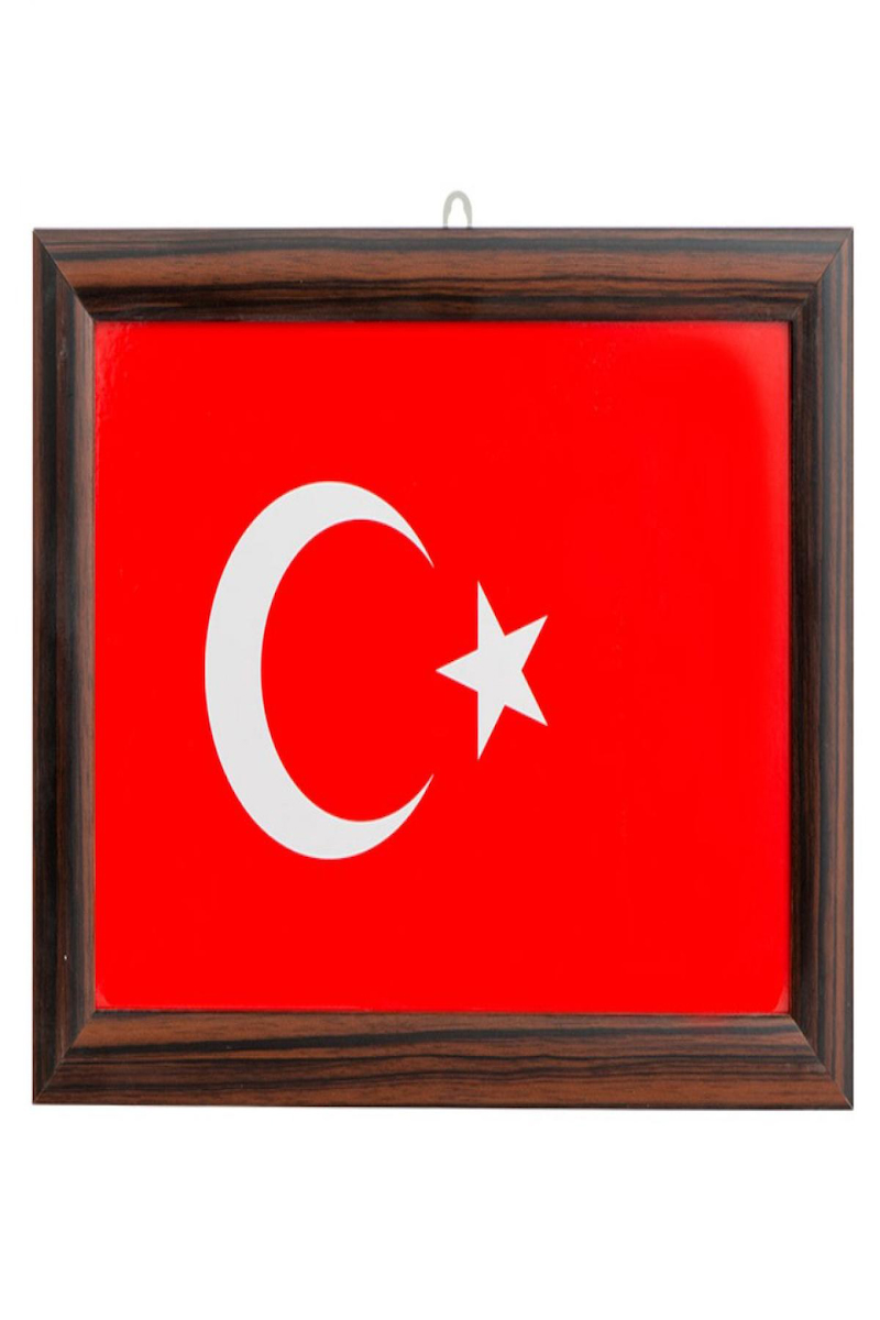 Akyazı Bayrak 20*30 Cm Mdf Çerçeve 0544 xzy