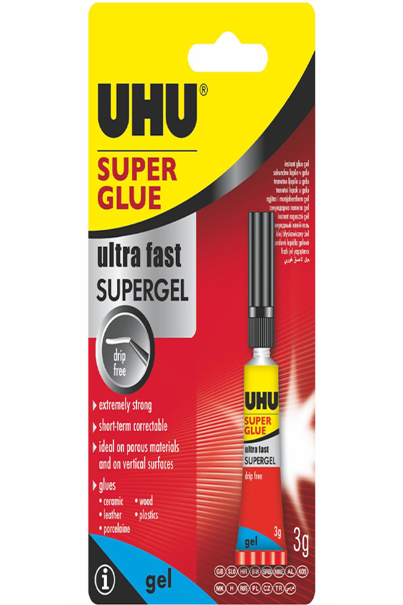 Uhu Süper Glue Gel Tip Japon Yap.Uhu40360 51005793