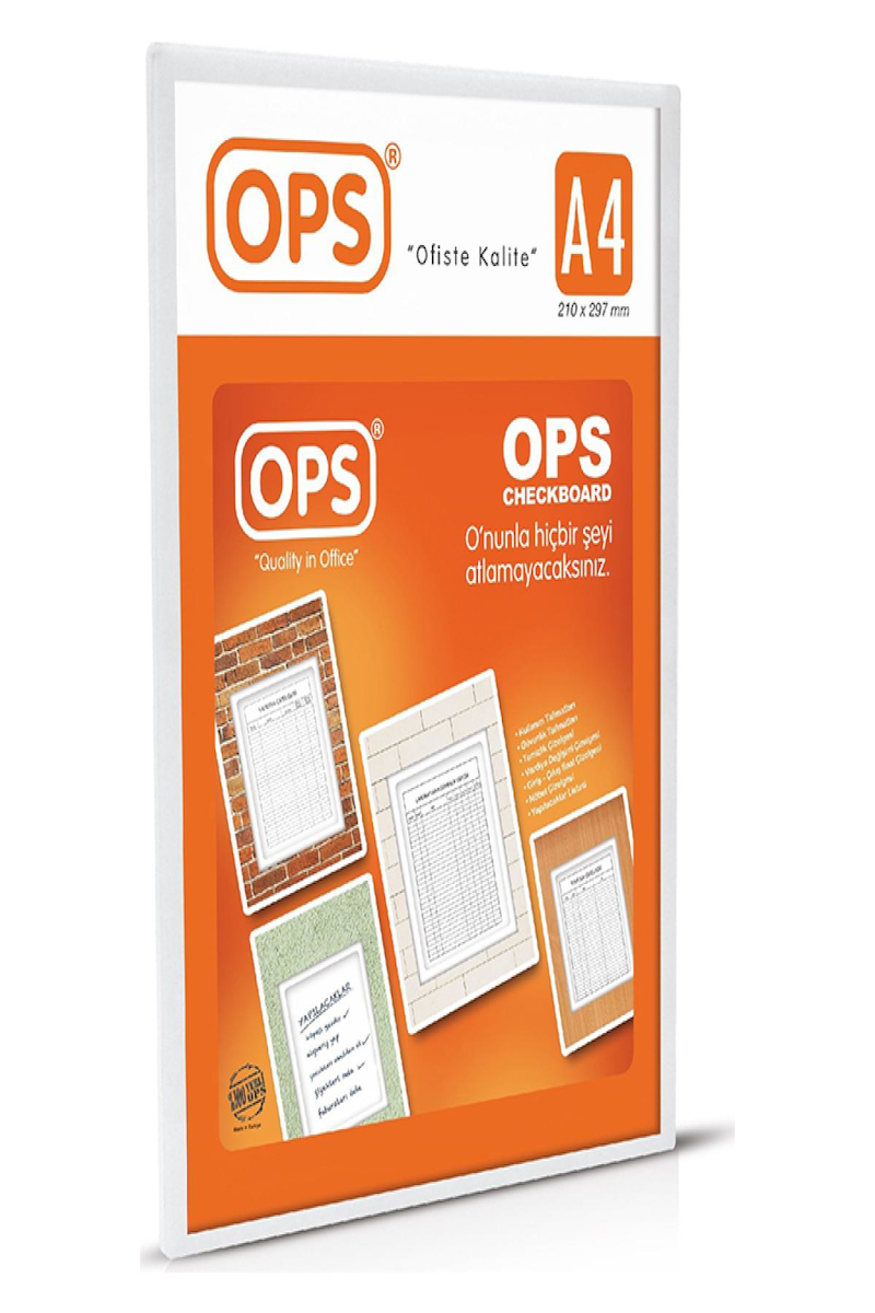 Ops Dp 071 A 4  Duvar Tipi Afiş Taşıyıcı