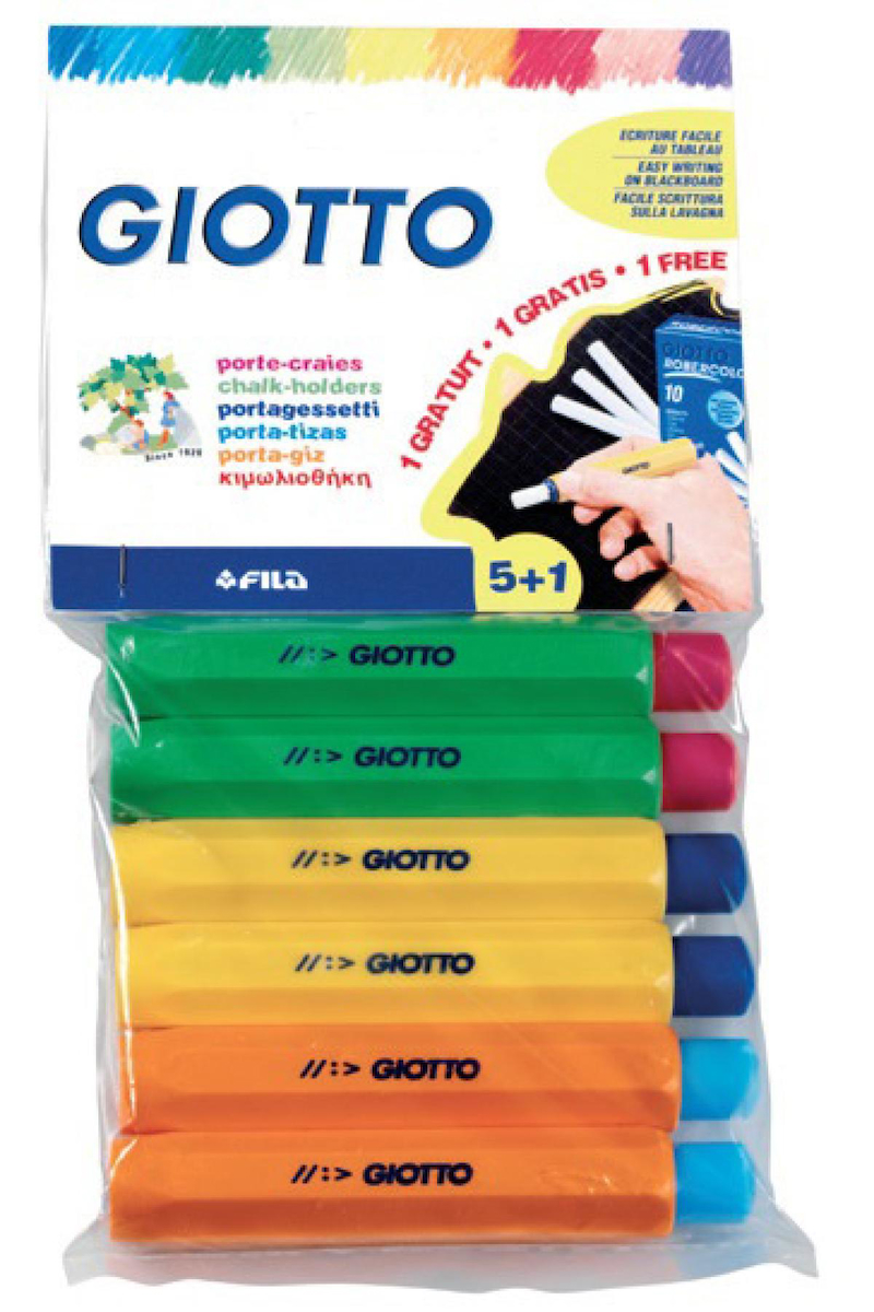 Giotto Tebeşir Tutacağı 5+1 Askılı Paket  692300