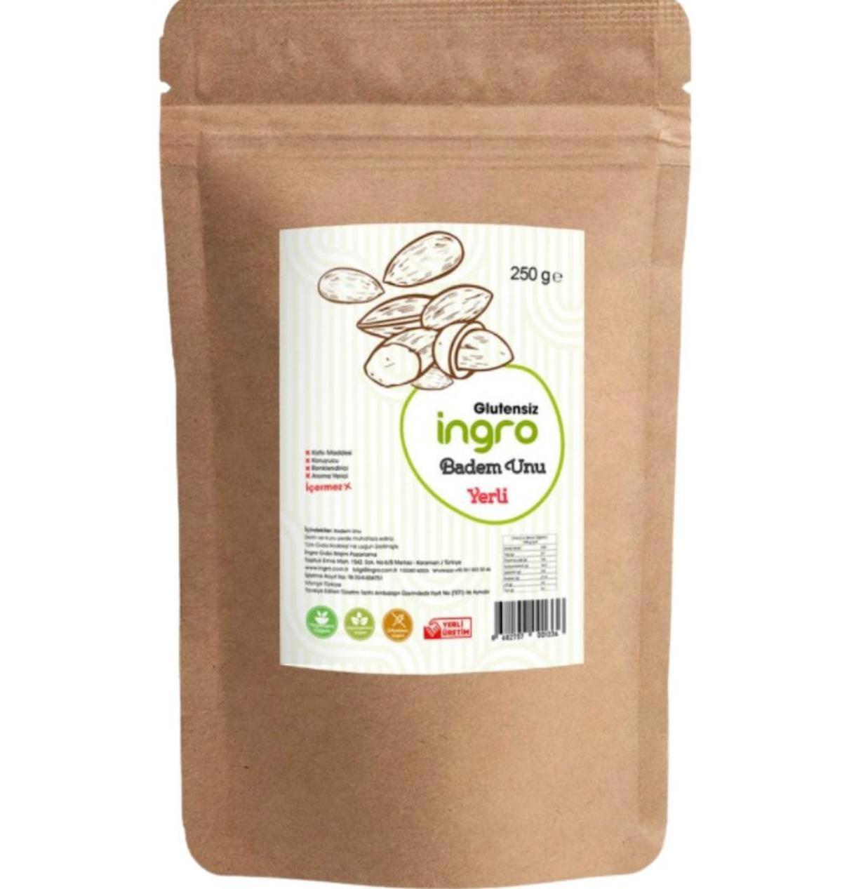 Glutensiz Badem Unu (Yerli) 250 g