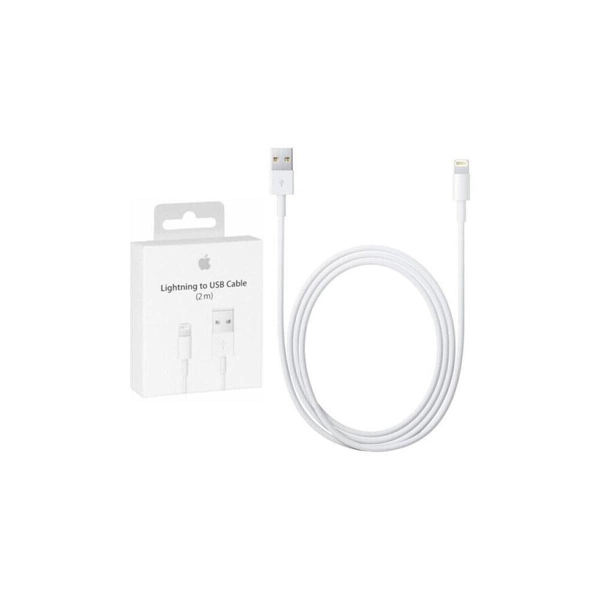 Iphone Tüm Modellerine Uygun Şarj Aleti Kablosu 2m Usb To Lightning Şarj Kablosu