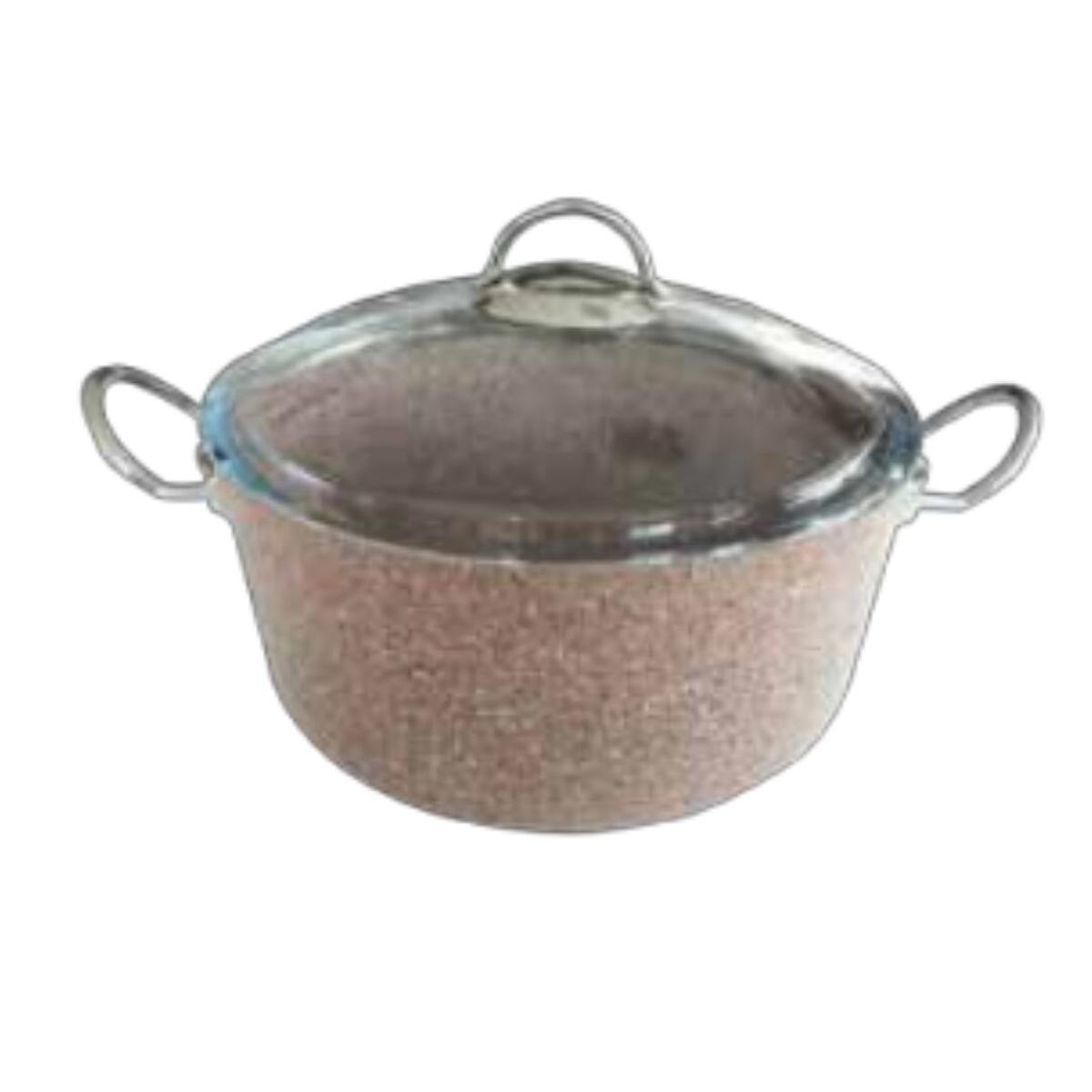 Granit Silver Tek Tencere 22 CM