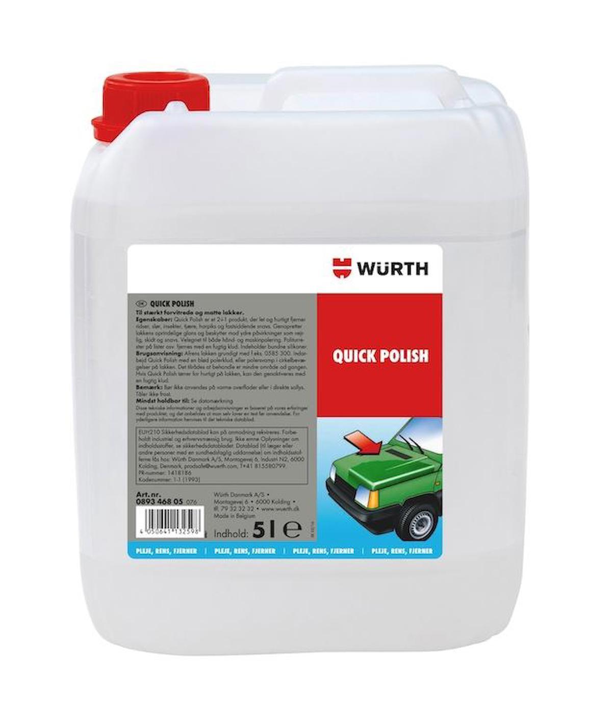 WÜRTH MUMLU CİLA 5 LT