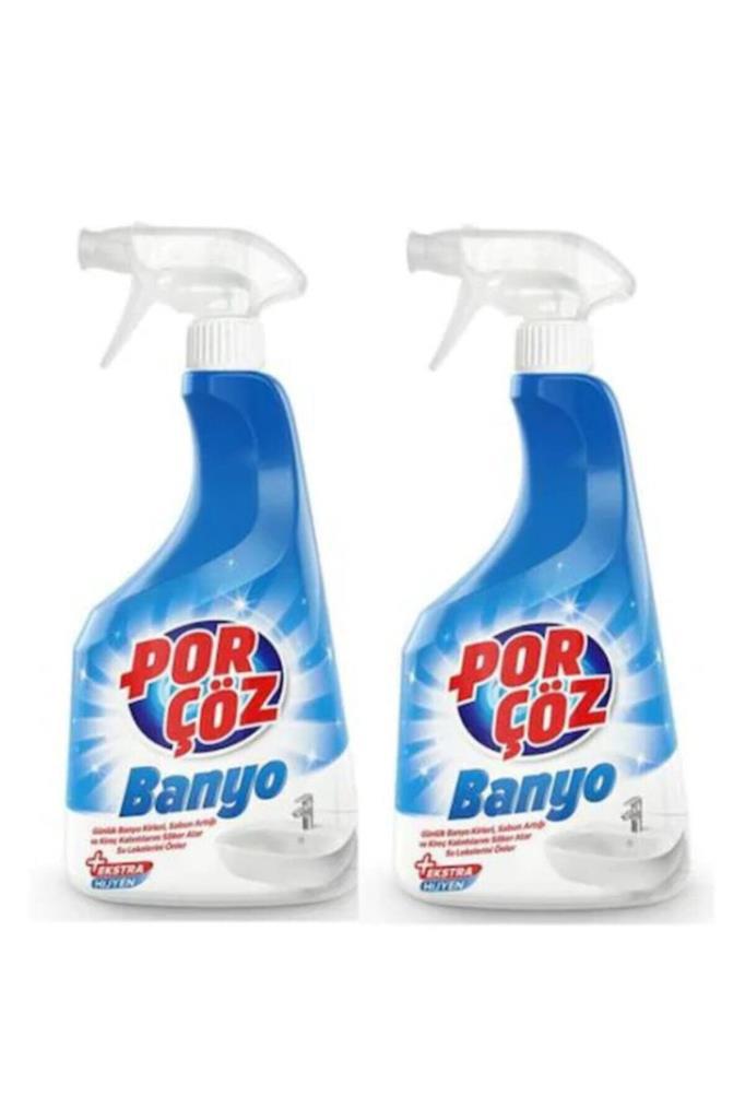 Porçöz Banyo Temizleyici Sprey 2 x 750 ml