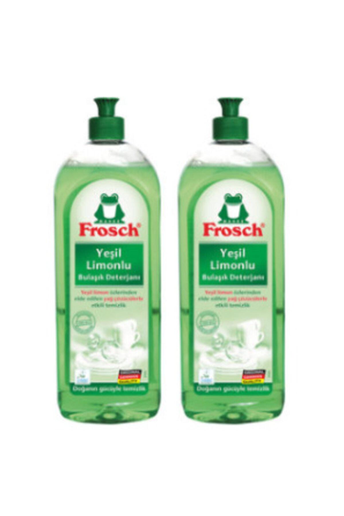 Frosch 2x750 ml Yeşil Limonlu Elde Yıkama Deterjanı