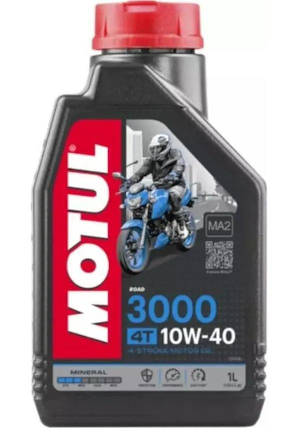 Motul 3000 10W-40 4T Minerali Motosiklet Motor Yağı 1 L