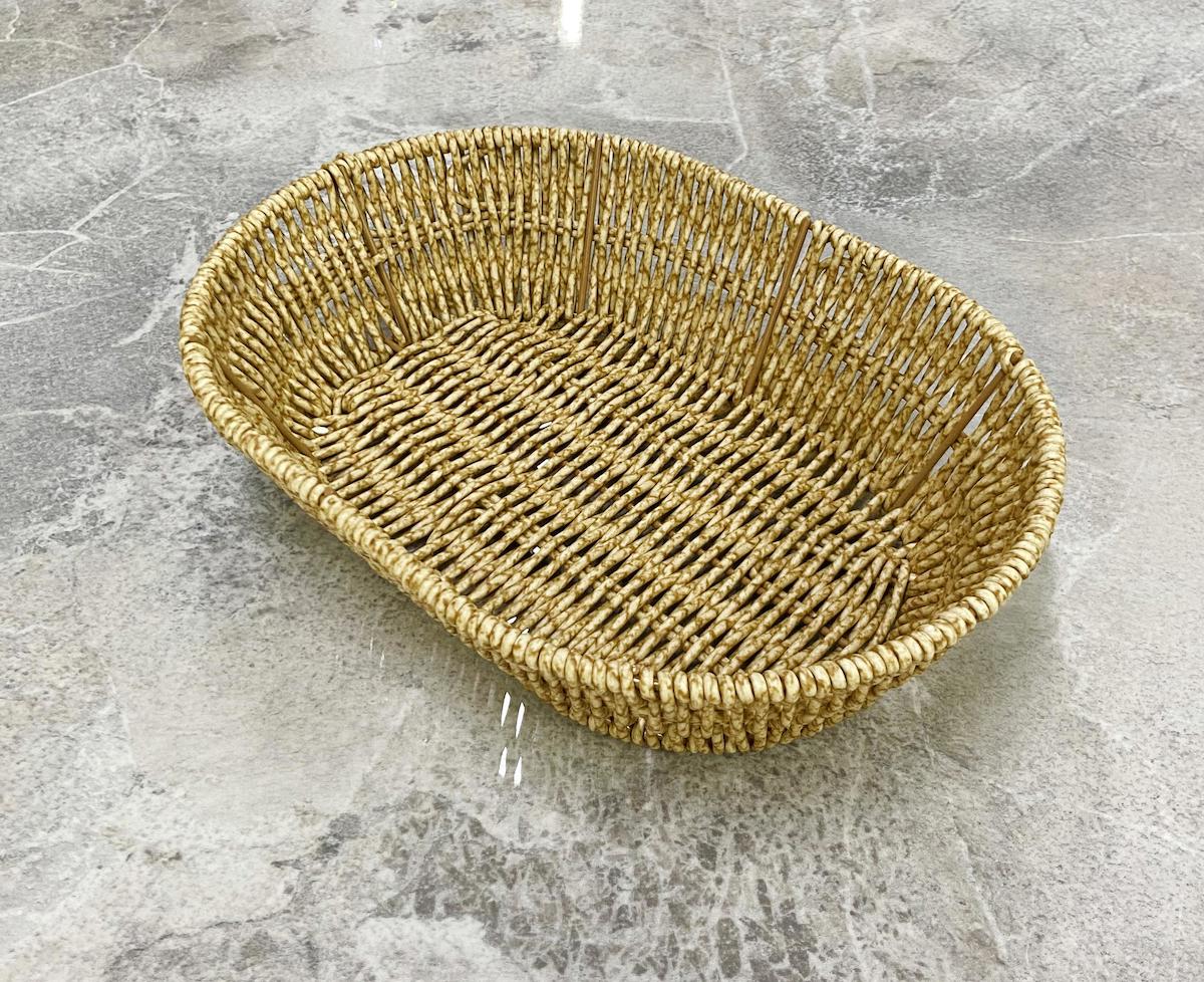 Rattan Çok Amaçlı Sepet Oval Küçük Boy