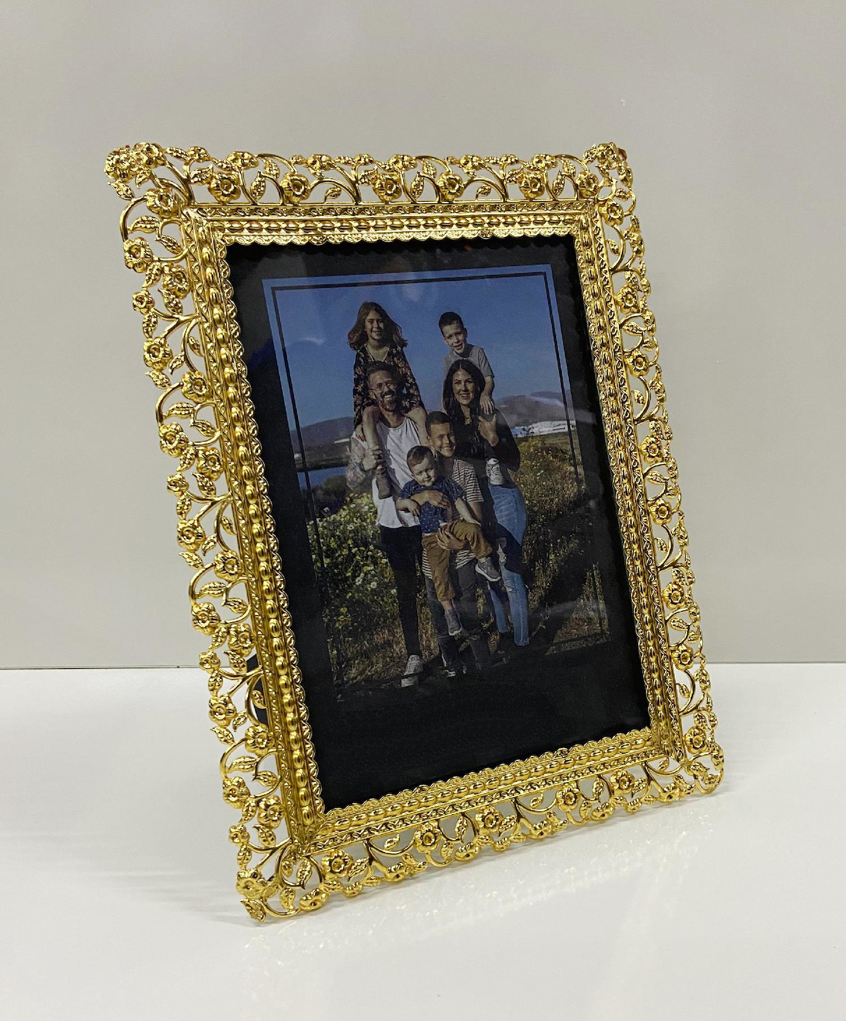 Fotograf Çerçevesi 15x21 CM Gold Renk Metal Çerçeve