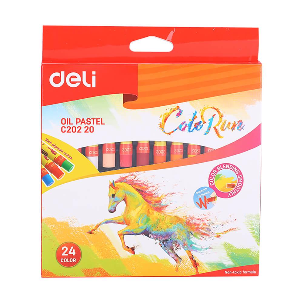 Deli ColorRun Yağlı Pastel 24’lü 20220