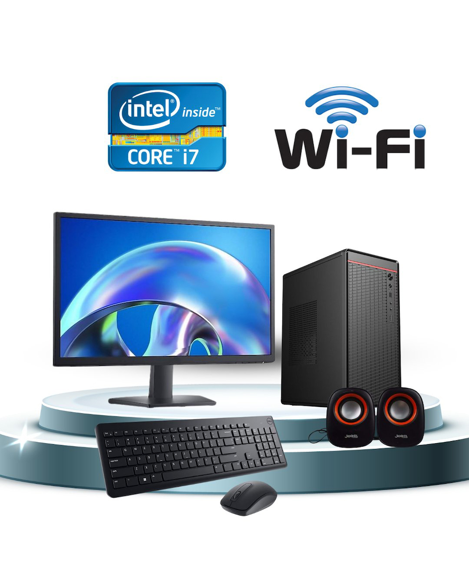DAGMOR BN2015099 H61 ANAKART İNTEL İ7 2 4GB RAM 120GB SSD 18.5′ MONİTÖR WİFİ KABLOSUZ SET