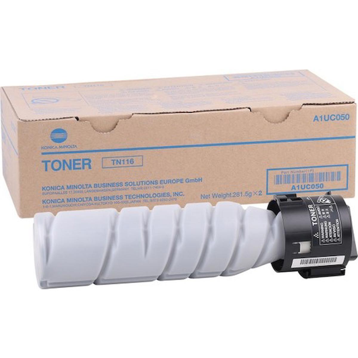 Konica Minolta TN-116 Spot Orjinal Toner Bizhub 164-165-184-185