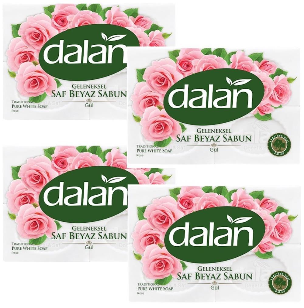 Dalan Banyo Sabu Saf Sabun Gül 4 x 600 GR