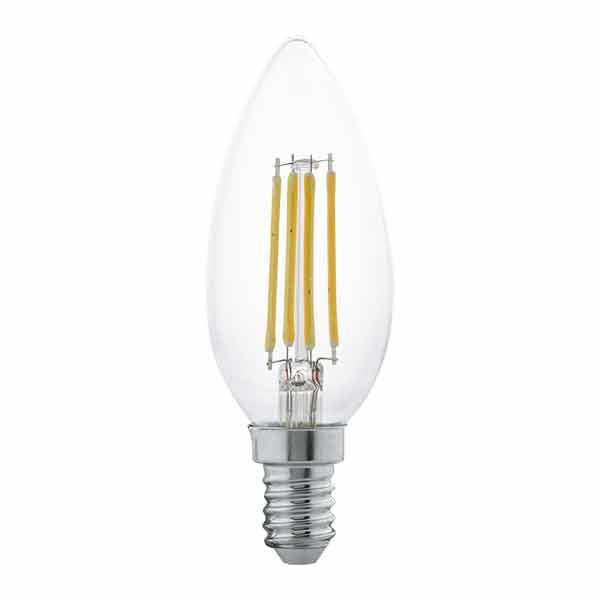 Led Ampül E14 Duylu 6W Ampül 2700 Kelvin 3 Adet