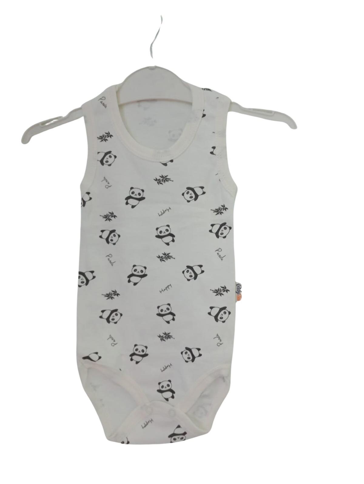 BABYTOO PANDA SIFIR KOL UNISEX BEBE ZIBIN