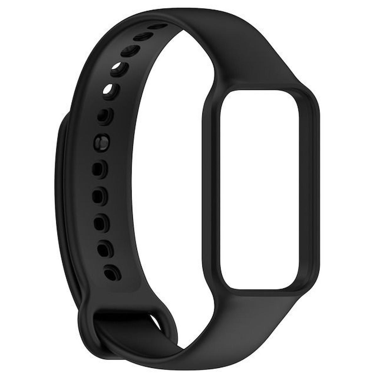 Gpack Xiaomi Smart Band 8 Active Kordon Silikon Mat Klasik KRD 18