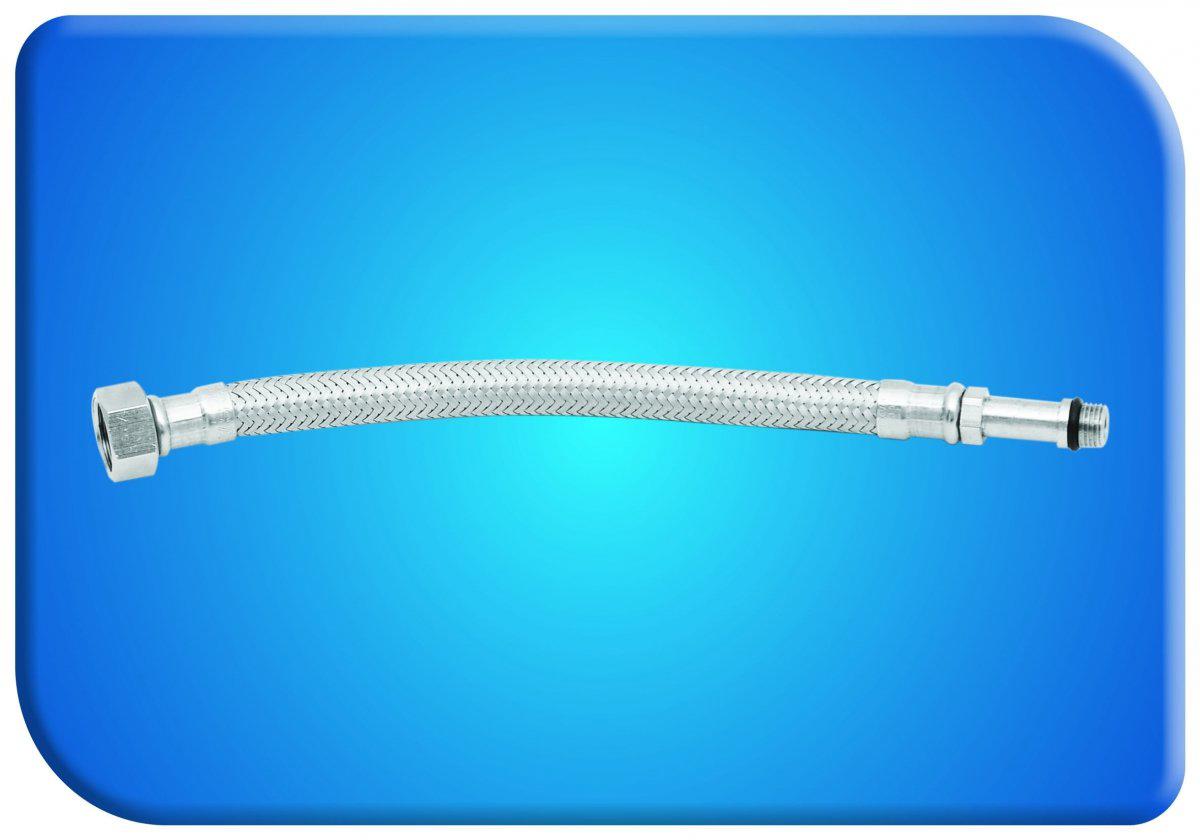 GAMA PASLANMAZ ÇELİK SU BAĞLANTI FLEX HORTUM 3/8"-M10*1 50 CM